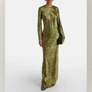 NWOT !Veronica Beard Gemma floral silk-blend maxi dress